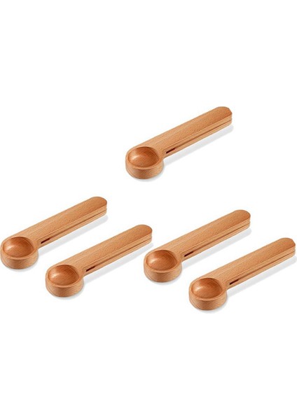 15 Adet Ahşap Kahve Kepçesi ve Çanta Klipsini Ölçen Kaşık 2&#39 Si 1 Arada Torba Mühürleyicisi Fasulye Için Kaşık Ölçüm Espresso Kahve Çay (Yurt Dışından) fiyatları