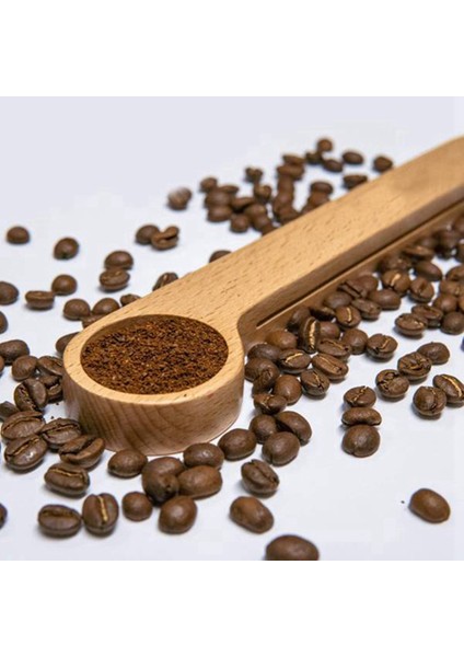 15 Adet Ahşap Kahve Kepçesi ve Çanta Klipsini Ölçen Kaşık 2&#39 Si 1 Arada Torba Mühürleyicisi Fasulye Için Kaşık Ölçüm Espresso Kahve Çay (Yurt Dışından) indirimleri