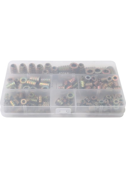 Dişli Ekler Somunlar Ahşap Ekleme Aracı Kiti M4/m5/m6/m8 Mobilya Vidası Cıvata Bağlantı Elemanı (495 Adet) (Yurt Dışından) fiyatları