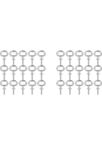 30PCS Noel Şişe Açıcı Şişe Açıcı Dıy Craft Bira Şişesi Açıcı Boş Şişe Açıcı Ahşap Turning Projesi Et (Yurt Dışından)