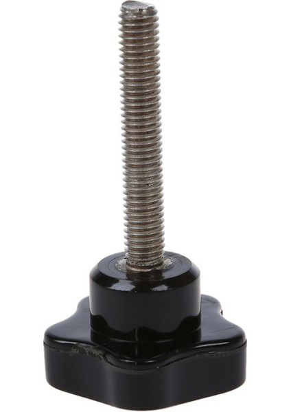 5pcs M8 x 50MM Iplik Yedek Yıldız El Düğmesi Sıkma Vidası Siyah Gümüş Ton (Yurt Dışından) indirimleri