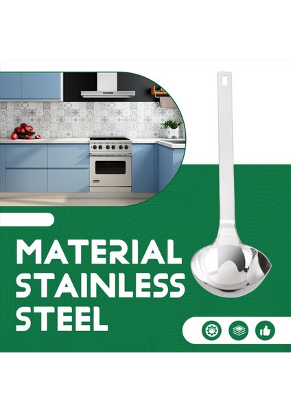 Yağ Seperator Kaşık Paslanmaz Çelik Yağ Filtre Kaşık Çorbası Uzun Saplı Yağ Çorbası Pişirme Süzgeci Filtre Çorbası Kepçe (Yurt Dışından) fırsatları