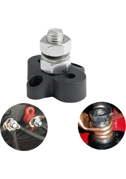 2pcs 5/16 Inç Dc 48V Busbar Güç Terminal Bloğu M8 Rv Gemi Teknesi Için Pozitif Negatif Güç Dağıtım Sapı (Yurt Dışından) fiyatları