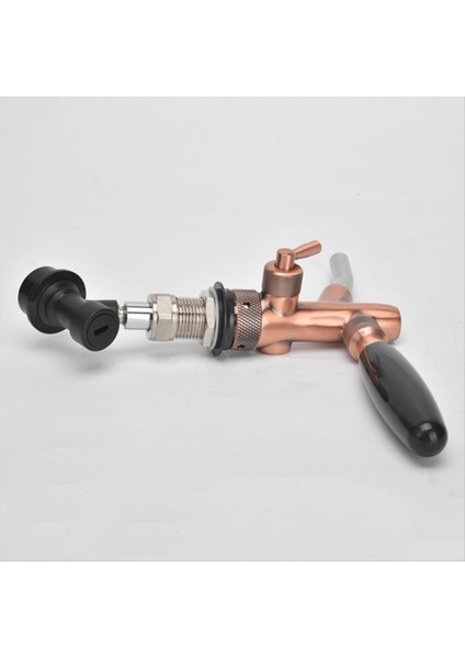 Sıvı Top Kilidi ile Ayarlanabilir Taslak Bira Tavan Kesme Krom Kaplama Akış Kontrolü Bira Musluğu Homebrew Kegerator (Yurt Dışından) fırsatları