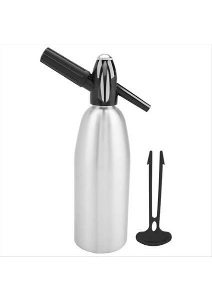 Soda Su Şişesi 1l Taşınabilir Soda Sifon Şişesi Dıy Mojitos Kokteyl Meyginleri Için Basınç Regülatörü ile Soda Makinesi (Yurt Dışından)