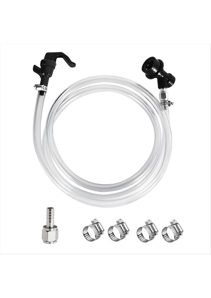 5 Ft Top Kilitli Bira Hattı Montaj Kiti Boru Topu Kilidi Cornelius Fıçı Için Hızlı Bağlantı Kesme (Yurt Dışından)