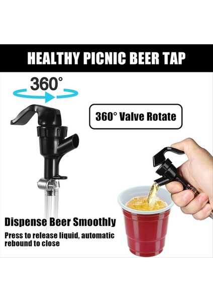 5 Ft Top Kilitli Bira Hattı Montaj Kiti Boru Topu Kilidi Cornelius Fıçı Için Hızlı Bağlantı Kesme (Yurt Dışından) modelleri