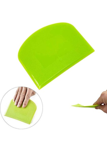 4 Parça Hamur Scraper Kasesi Kazıyıcı Gıda Güvenli Plastik Hamur Kesici Esnek Plastik Kazıyıcı Pratik Tezgah Kazıyıcı (Yurt Dışından) fiyatları