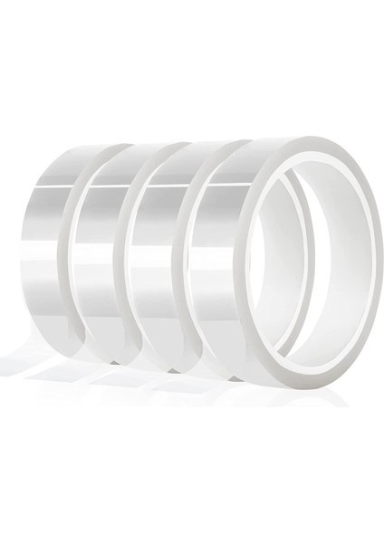 4 Rulo 20MM X33M (108FT) Htv Elektrik Bandı Şeffaf Yüksek Sıcaklık Süblimasyon Isı Dayanıklı (Yurt Dışından)