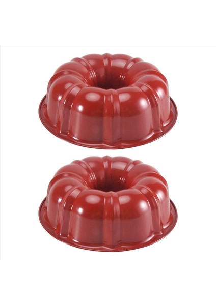 Bundt Kek Tavası Yapışmaz Yivli Tüp Kek Tavaları Pişirme Için Ağır Hizmet Tipi Karbon Çelik Tüp Tava Pişirme Kalıbı Jello (Yurt Dışından)