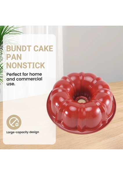 Bundt Kek Tavası Yapışmaz Yivli Tüp Kek Tavaları Pişirme Için Ağır Hizmet Tipi Karbon Çelik Tüp Tava Pişirme Kalıbı Jello (Yurt Dışından) fırsatları