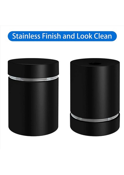 16 Paket Standoff Vidaları 3/4 x 1 Inç Siyah Işaretler Akrilik Resim Çerçevesi Reklam Vidaları Kiti Kiti (Yurt Dışından) fırsatları