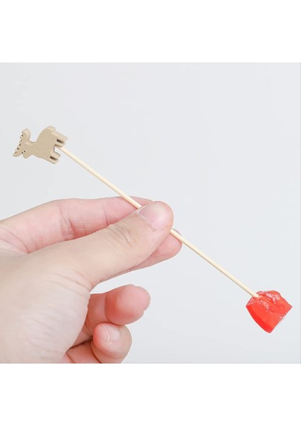 200PCS Noel Kokteyl Seçimleri Çubuklar Kürdan Dekoratif Şişler Xmasparty Gıda Garnitür Şişe Çubuklar Için (Yurt Dışından) indirimleri