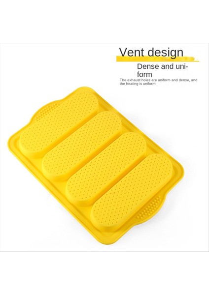 4 Yuvalı Fransız Kek Kalıbı Fransız Diy Küçük Ekmek Kalıbı Yapışmaz Geri Çekilmesi Kolay Pişirme Tepsisi Yeşil (Yurt Dışından) modelleri