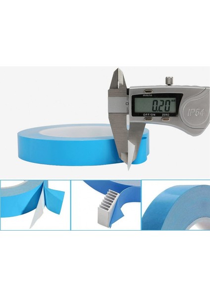 Isı Lavabo Bandı 25MX20MM Cpu Gpu SSD Trıcı LED Pcb Igbt Mos Tüpler Devre Kart Için (Yurt Dışından) fırsatları