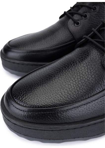 Erkek Hakiki Deri Siyah Casual Ayakkabı 870 199 Erk Ayk SK25-26 Sıyah Dr modelleri