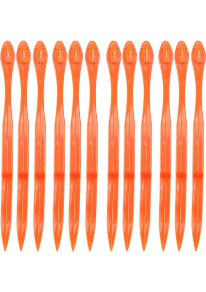 12 Adet Parlak Turuncu Renk Mutfak Aletinde Kolay Turuncu Narenciye Soyucu (Yurt Dışından)