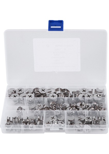 75 Pcs Mobilya Kam Kilidi Bağlantıları Mobilyalar Bağlantı Bağlantı Kabini Konektörleri Donanım Cıvataları (Yurt Dışından)