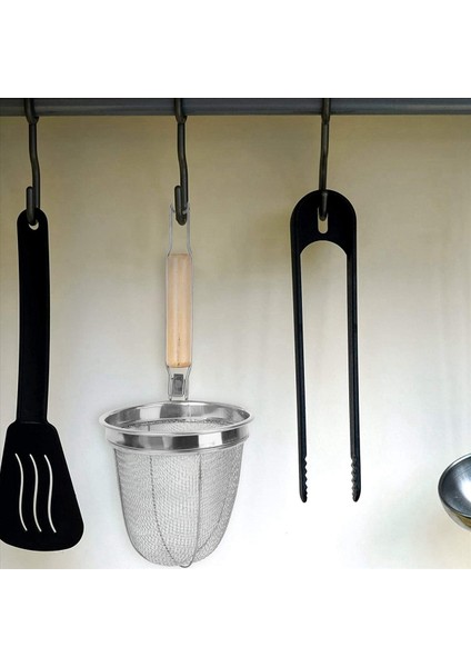 2x Noodle Süzgeç Paslanmaz Çelik Noodle Sepet Çok Fonksiyon Sunum Sepet Mutfak Süzgeç Düzeni Mutfak Maddesi (Yurt Dışından) fırsatları
