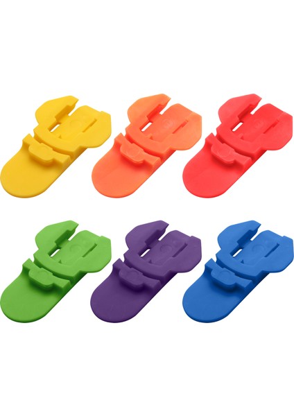 Içecek Barikat Soda Koruyucusu Açıcı Açıcı Içecek Koruyucu Renk Kodlu Içecek Kalkan ve Soda Koruyucusu 6pcs (Yurt Dışından) fiyatları