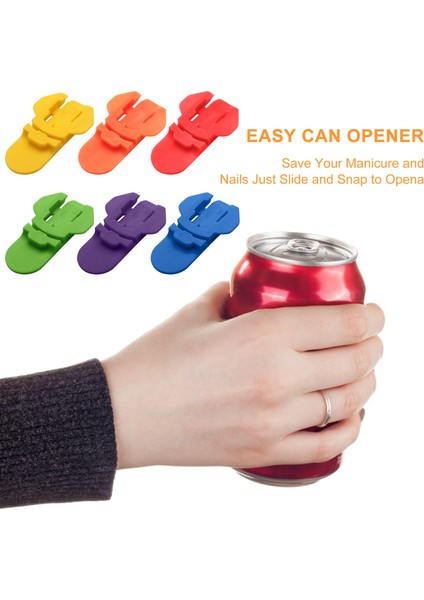 Içecek Barikat Soda Koruyucusu Açıcı Açıcı Içecek Koruyucu Renk Kodlu Içecek Kalkan ve Soda Koruyucusu 6pcs (Yurt Dışından) indirimleri