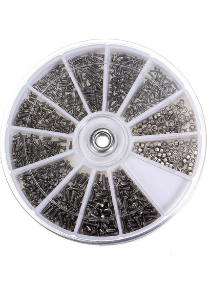 12 Stil 600 Pcs Paslanmaz Çelik Vidalar Pc Cep Telefonu Gözlükleri Için Set Makine Vidaları (Yurt Dışından)