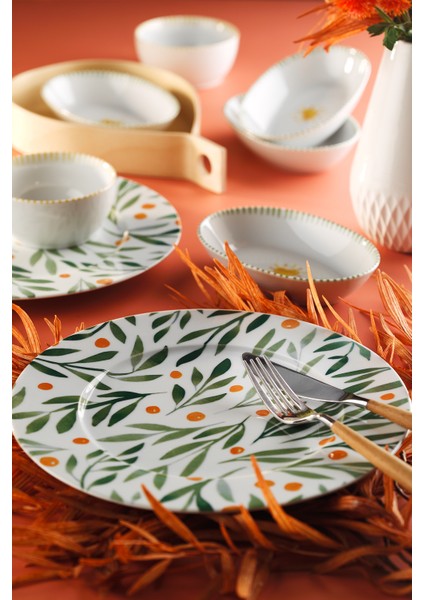 Verde Natura 8 Parça 2 Kişilik Kahvaltı Takımı