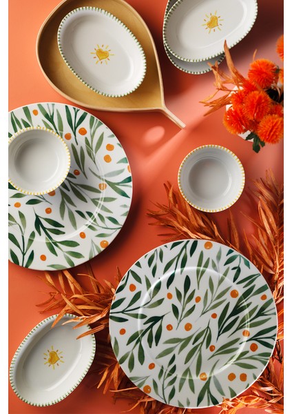 Verde Natura 8 Parça 2 Kişilik Kahvaltı Takımı fiyatları