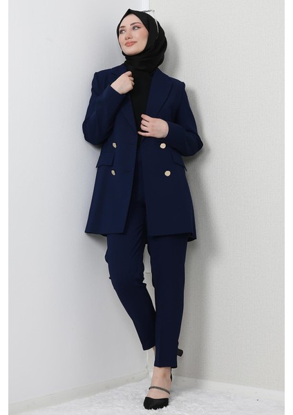 Premium Ceketli Takım Lacivert modelleri
