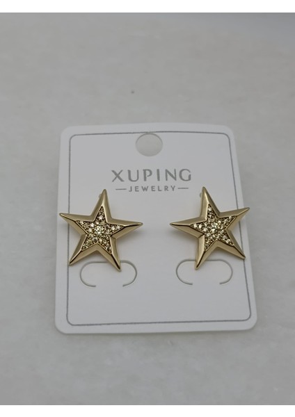 Xupıng Küpe Gold