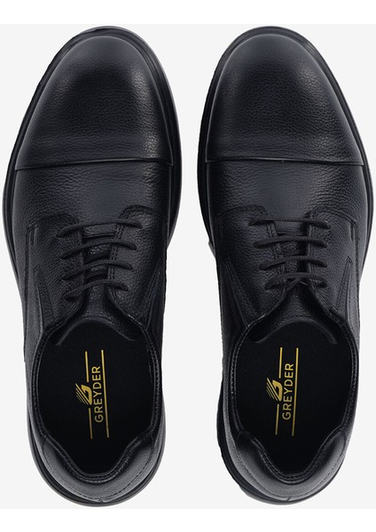 Erkek Siyah Hakiki Deri Oxford Ayakkabı 5K1RA14320 indirimleri