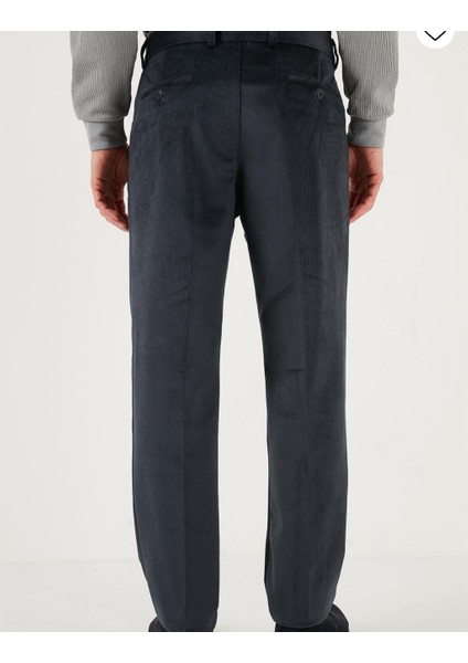 Erkek Normal Bel Regular Fit Düz Paça Likralı Içi Şardonlu Üst Kalite Kadife Pantolon indirimleri