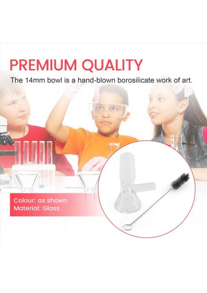 14MM Kase - Berrak Cam Huni 6 Adet Temizleme Fırçalı Bilimsel Küçük Cam Huni (Yurt Dışından) fırsatları