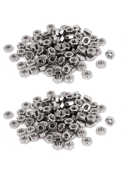 Metrik M3 Hex Fındık 304 Paslanmaz Çelik Famura DIN934 200PCS Cıvata Için (Yurt Dışından)