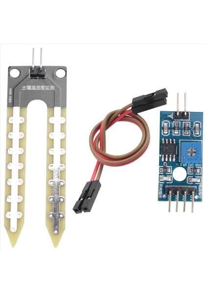 Toprak Higrometre Algılama Modülü Nem Sensörü Fc-28 Dc 3 3V-5V (Yurt Dışından) modelleri