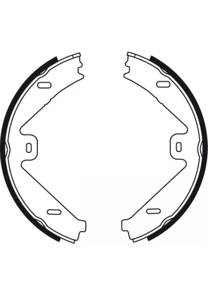 GS8755 - Fren Balatası Pabuçlu Arka - Trw fiyatları