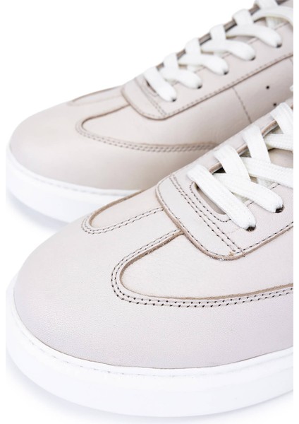 Erkek Hakiki Deri Bej Sneakers & Spor Ayakkabı 04 3508 Erk Ayk SK24-25 Bej modelleri