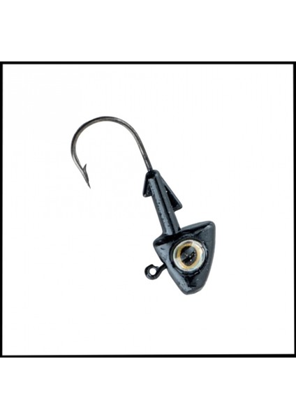 Uyguna-Yakala Jighead - Zoka - Kurşunlu Olta Iğnesi - (Xh-A 07) - Siyah - 8 gr