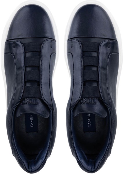 Erkek Hakiki Deri Lacivert Sneakers & Spor Ayakkabı 966 A702 Erk Ayk SK25-26 Lacıvert indirimleri