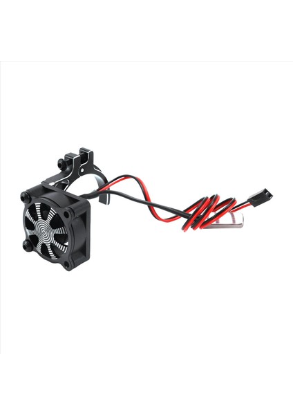 Rc Car 3650 3660 550 540 Termal Sensör Cnc Alüminyum Alaşım Kelepçesi Soğutma Fanı Siyah (Yurt Dışından)