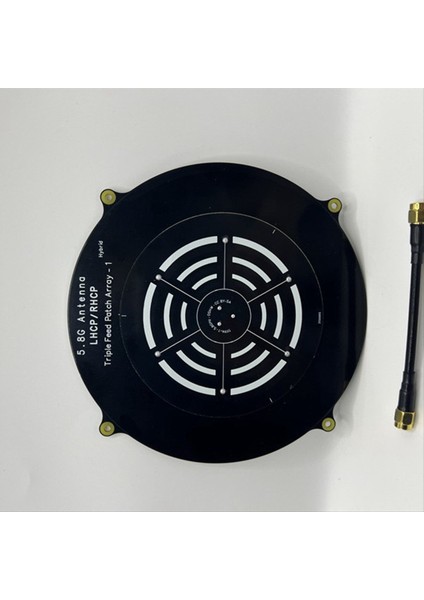 5 8ghz Üçlü Besleme Yama Anten 14DBI Kazanç Yönlü Lhcp Rhcp Fpv Anten Fpv Drone Rc Quadcopter (Yurt Dışından) fiyatları