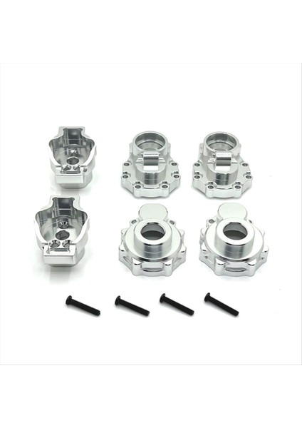 Rc Araba Yükseltme Traxxas Için Arka Aks Kupa Kiti 1/10 Trx4 Huangbo 1/10 R1001 R1002 R1003 Rc Araba Yükseltme Parçaları Gümüş (Yurt Dışından)