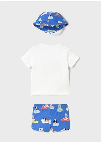 Yenidoğan Erkek 3 Parçalı Güneş Korumalı Mayo Seti 1618 fiyatları