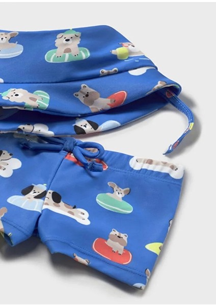 Yenidoğan Erkek 3 Parçalı Güneş Korumalı Mayo Seti 1618 fırsatları