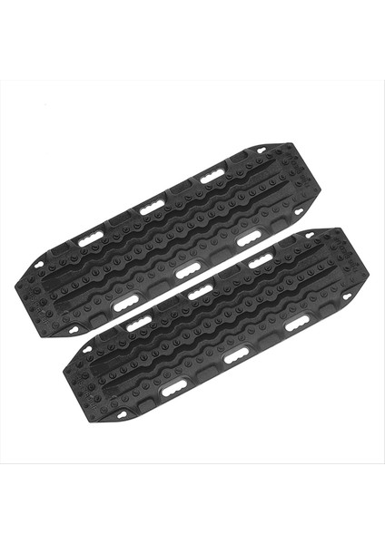 2pcs Rc Araba Yükseltme Kaçış Plakası Koruma Plakası 1/10 SCX10 Trx4 Trx6 Rc Araba Yükseltme Aksesuarları Siyah (Yurt Dışından)