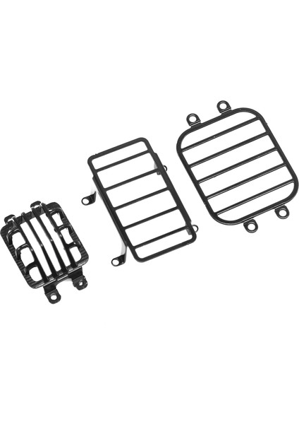 Metal Yan Kapak Kuyruk Lambası Kapağı Far Kapak Kiti 1/10 Rc Kaya Paletli Traxxas Trx4 G500 Trx 6 G63 (Yurt Dışından) fırsatları