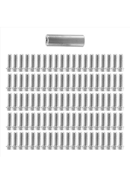 100PCS 1 9 2 2 Tekerlek Rim Imparatorluk M2 Vida Dekorasyonu 1/10 Rc Prwler Axıal SCX10 90046 AXI03007 Traxxas Trx4 A (Yurt Dışından) fiyatları