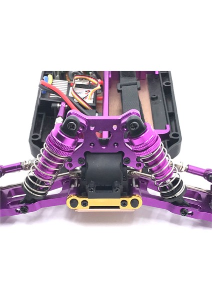 4pcs Wltoys Için Metal Şok Emici Damper 124019 124018 144001 Rc Araba Yedek Parçaları Yükseltme Aksesuarları Kırmızı (Yurt Dışından) fırsatları