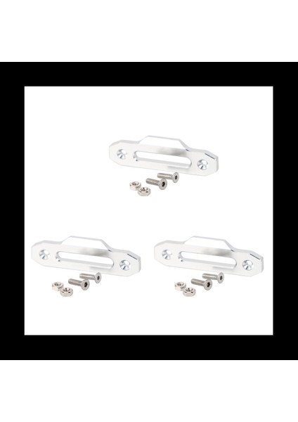3x Alaşım Metal Hawse Fairlead Rc 4WD D90 1/10 Rc Craıl (Yurt Dışından)
