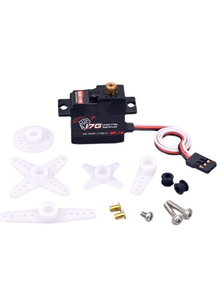 17G 3 5kg Metal Gear Dijital Servo ve Metal Servo Kol S0017M Wpl C14 C14 C24 Mn D90 MN99S Rc Araç Yükseltme Parçaları 2 (Yurt Dışından) fiyatları